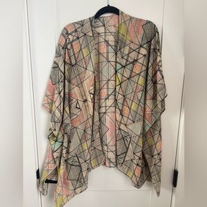 Geometric Patterned Kimono